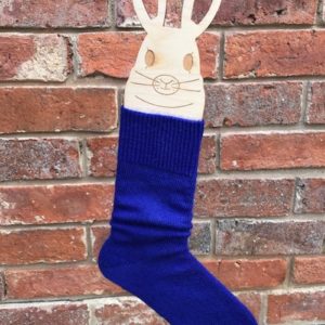 Royal Blue Mohair Everyday Socks